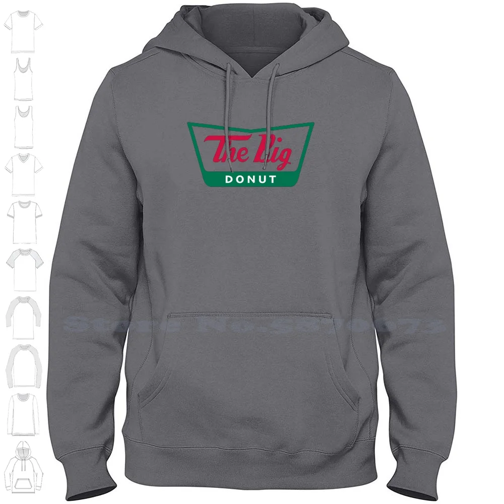 The Big Donut Streetwear Sport Hoodie Sweatshirt Parks Movies Judy Hopps Nick Wilde Zootropolis