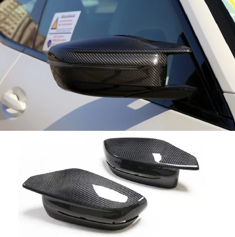 

Replacement Carbon Fiber Rear View Side Mirror Cover Trim Auto Car Styling Accessories For BMW New M3 M4 G80 G82 G83 LHD