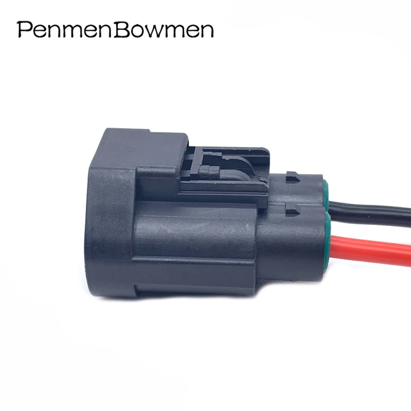 1 Set 2 Pin Car Power Steering Pump Fan Female Electrical Cable Connectors Wire Harness Plug for Plug 7283-3214-30