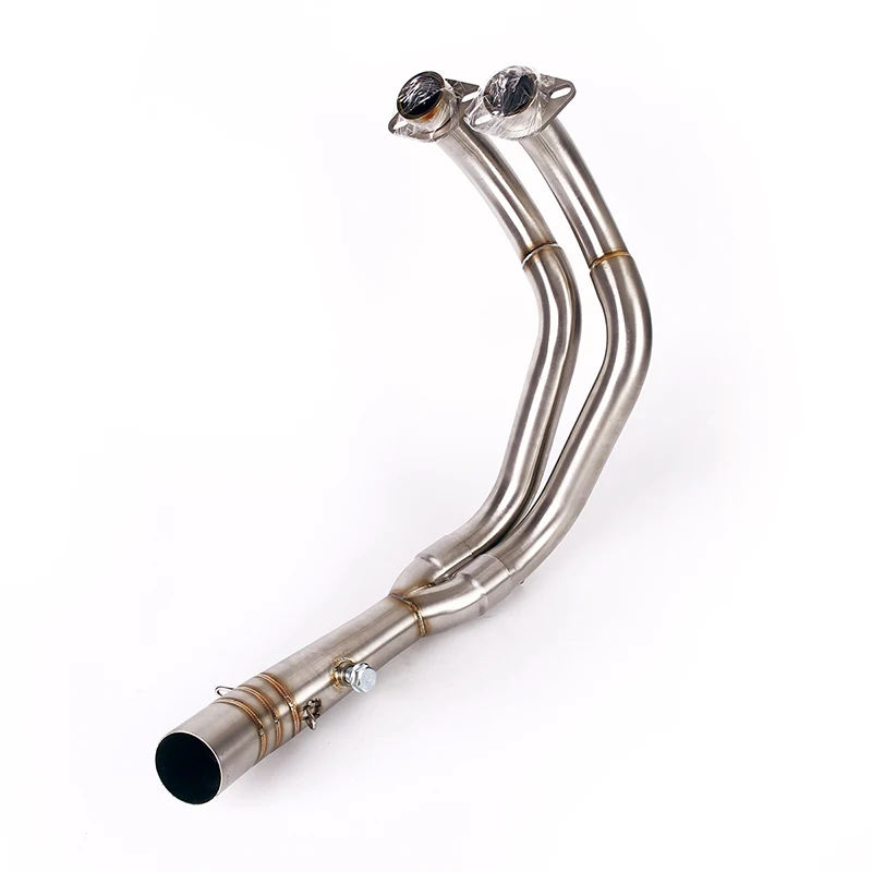 Full Exhaust System for Yamaha MT-07 FZ07 MT07 Motorcycle Header Mid Link Tube Slip On 51mm Muffler Escape No DB Killer Tips