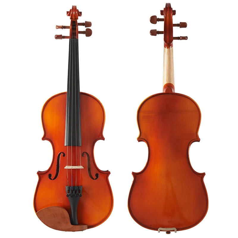 Hot Sale Exam Violin Beginner Handmade Children Playing Adult Musical Instruments Professional Wooden Violin With Violin Bow