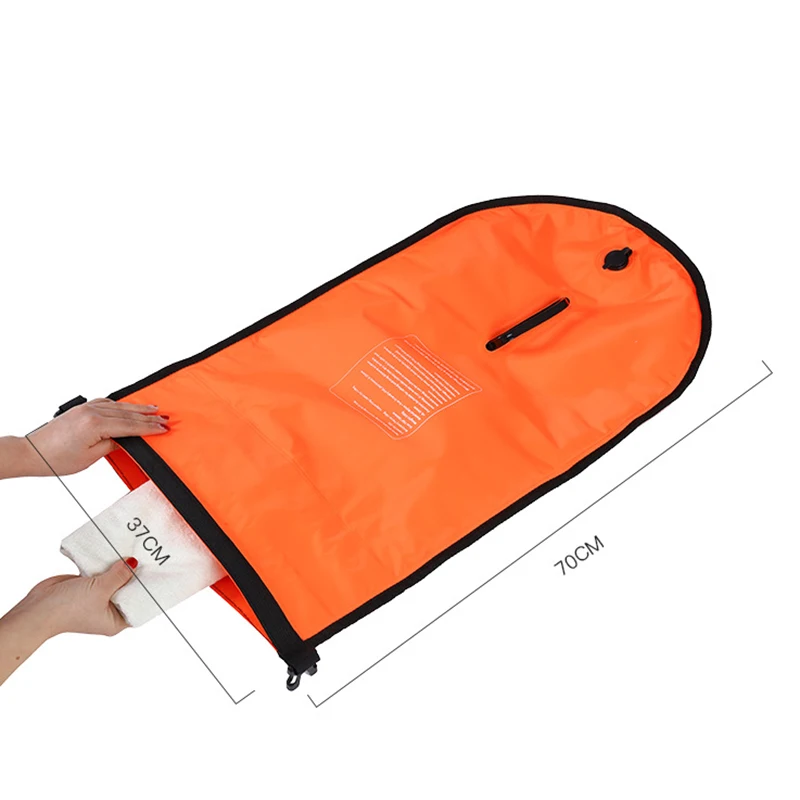 Thickened Double Airbags Inflatable Swimming Bag Ring Float Anti-snoring Storage Waterproof PVC Lifebuoy Buoy Prevent Drowning