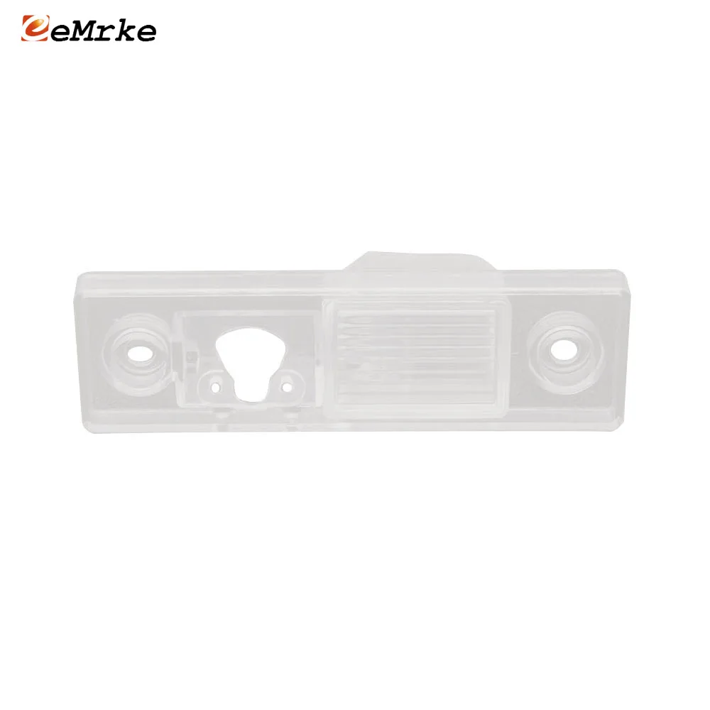 EEMRKE Car Rearview Backup Camera Bracket License Plate Lights Housing for Daewoo Kalos KLAS Lanos Nexia Nubira Tacuma Vida