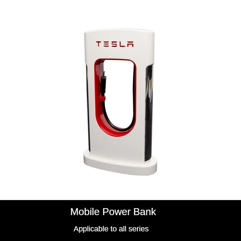 New Car Mobile Charger for Tesla Model 3 2021 Model Y S X Mobile Power Phone Smartphone Super Charger Accessories Power Bank