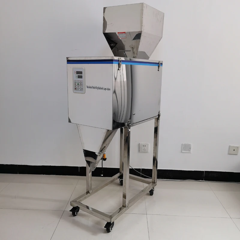 

Semi-automatic Coffee Spice Food Tea Sugar Rice Flour Granule Canned Glass Bottle Weighing And Filling Machine