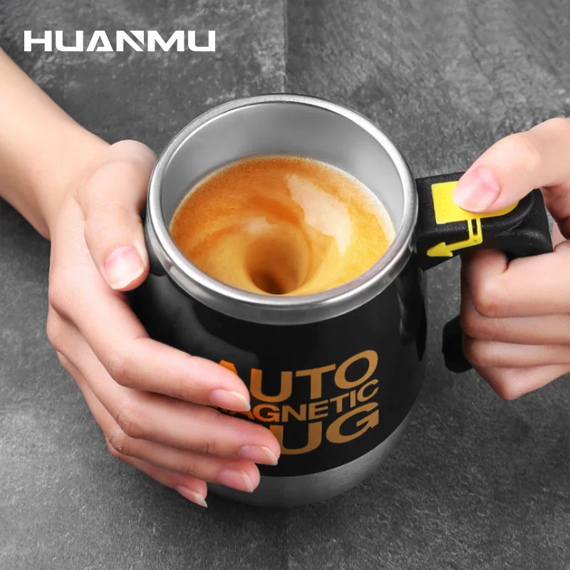 USB Rechargeable Automatic Self Stirring Magnetic Mug Office Creative Electric Smart Mixer Coffee Milk Mixing Cup Water Bottle