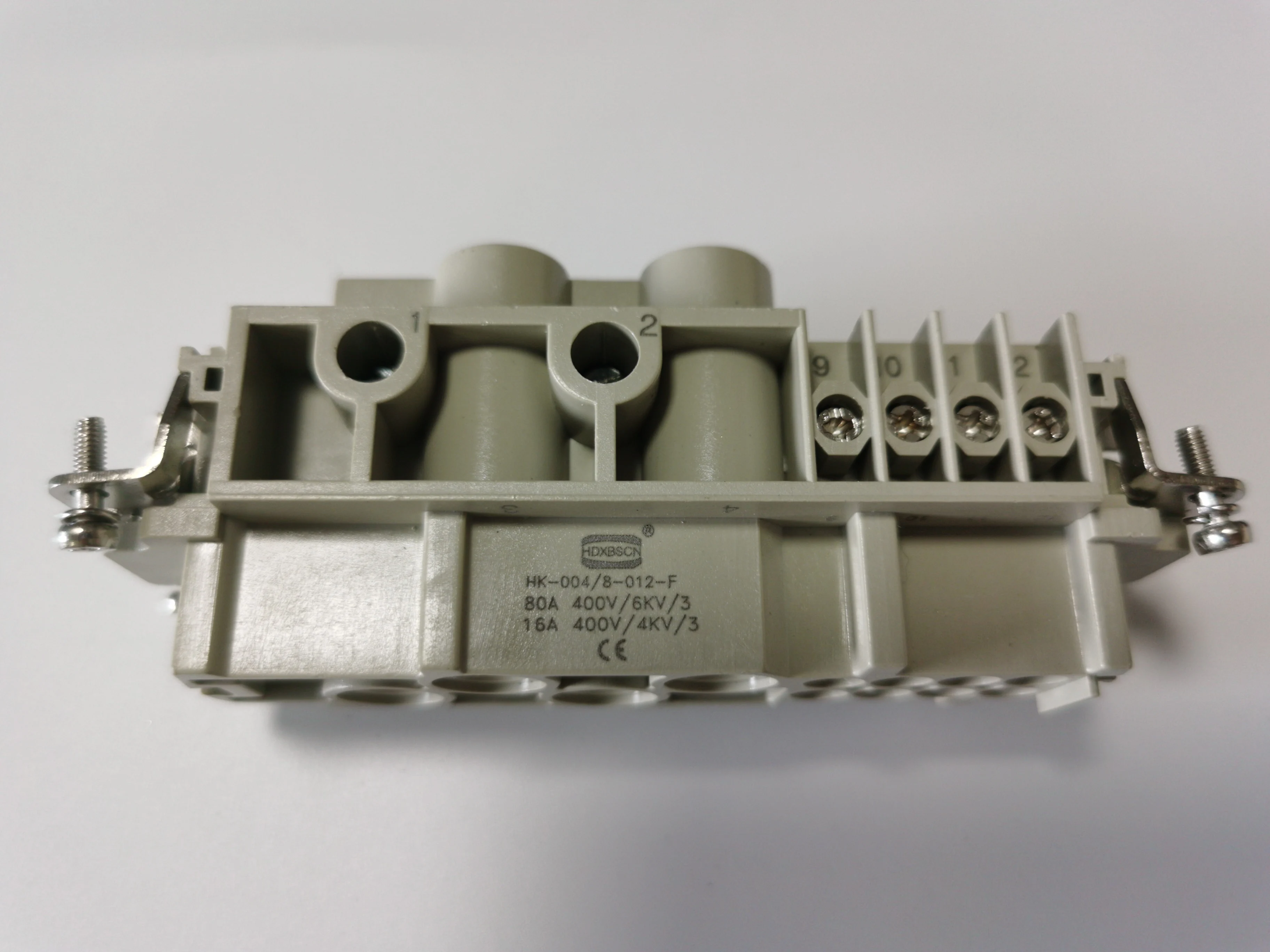 HDXBSCN Industrial rectangular Heavy Duty Connector HDC HK-004/8 M/F core 10A waterproof aviation Plug