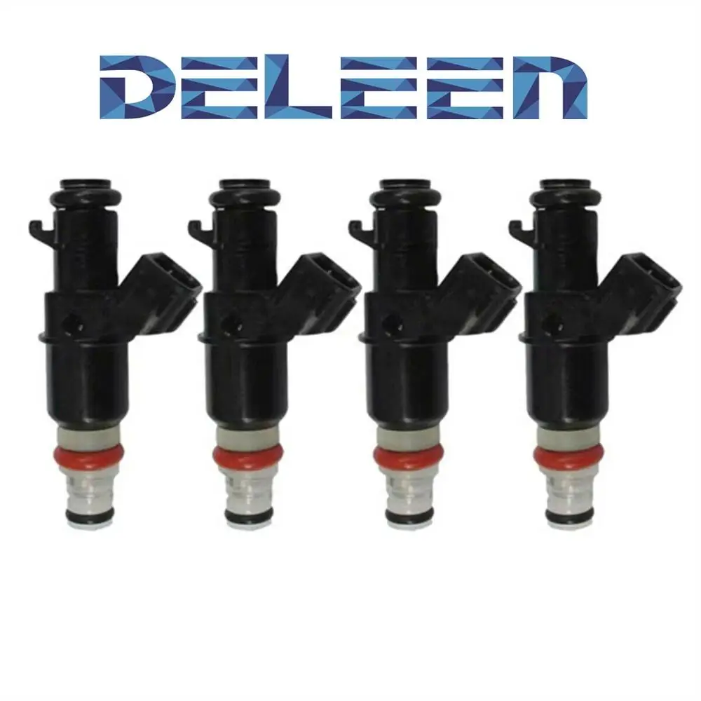 

Deleen 4X Fuel Injectors 16450-PRB-A01 For 02-04 H onda Car Accessories