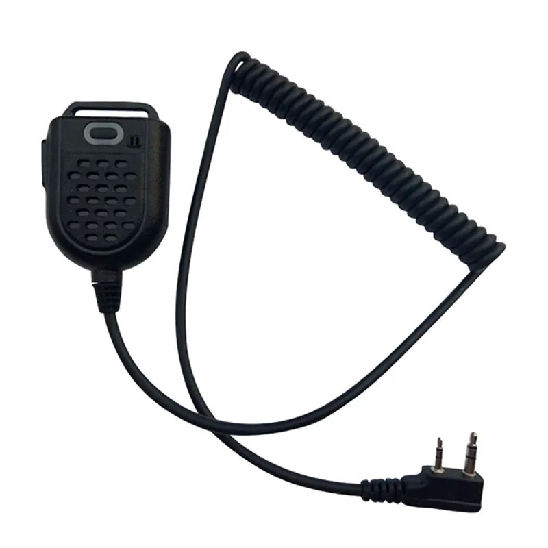 KENWOOD TYT F8 BAOFENG UV5R Handheld Microphone with LED Speaker Mic, Mini Shoulder Microphone, Radio, 3.5mm