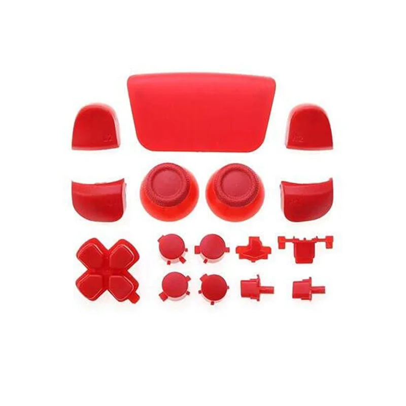 مجموعة أزرار كاملة ل PS5 المقود Dpad R1 L1 R2 L2 اتجاه مفتاح أزرار ABXY الزناد زر غطاء تغليف لسوني Playstion 5 PS5