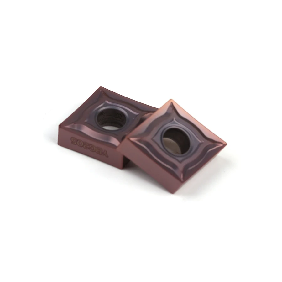 CNMG120404 CNMG120408 EF CNMG120412-EF YBG205 utensili per tornitura esterna di alta qualità lama per tornio in metallo duro inserto per taglio a macchina CNC
