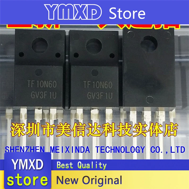 

10pcs/lot New Original TF10N60 10A600V TO220F AOTF10N60 Field Effect Tube In Stock