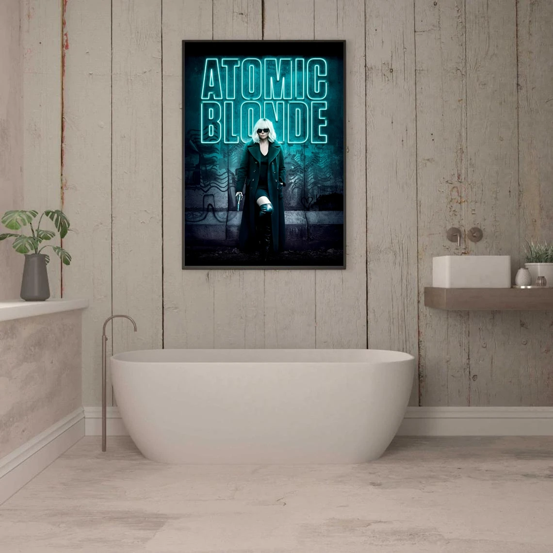 الذرية شقراء الفيلم المشارك الفن جدار اللوحة الزخرفية قماش صورة طباعة (بدون إطار)