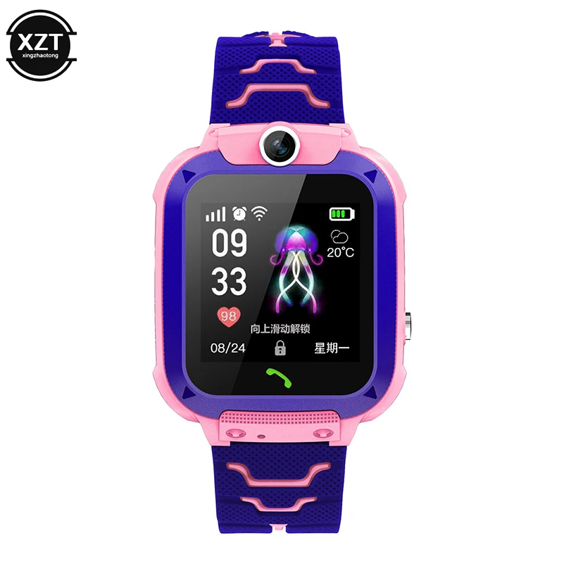 New SQ12 Smart Watch LBS Kid SmartWatches for Children SOS Call Location Finder Locator Tracker Anti Lost Monitor Waterproof