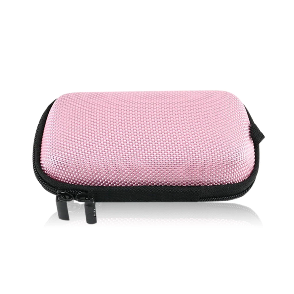 Mini sac Portable pour écouteurs, 1 pièce, porte-monnaie, étui pour câble d'écouteurs, boîte de rangement, portefeuille, pochette de transport, accessoire pour écouteurs