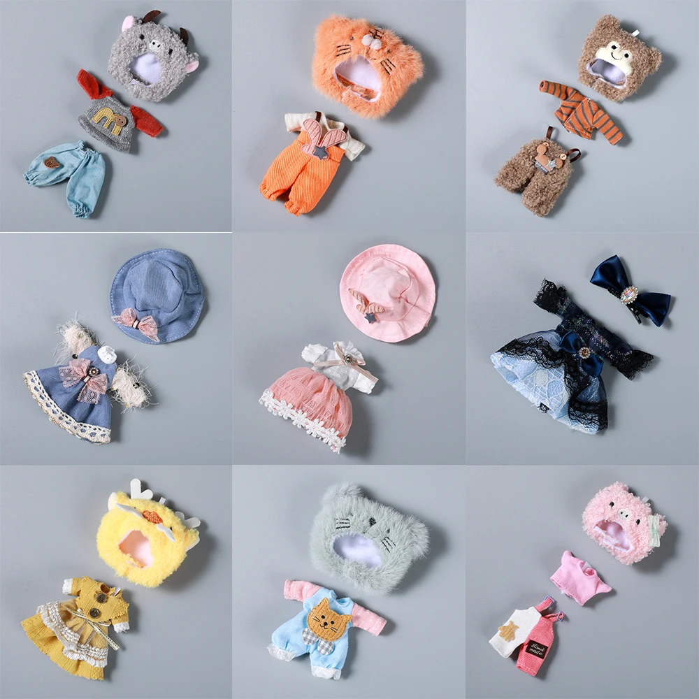 Obitsu 11 Ob11 ubranka dla lalki zwierząt Monster ubranka dla lalki akcesoria garnitur dla Ob11 Gsc 1/12 Bjd Molly ciała 16cm ubranka dla lalek Bjd ubranka dla lalki