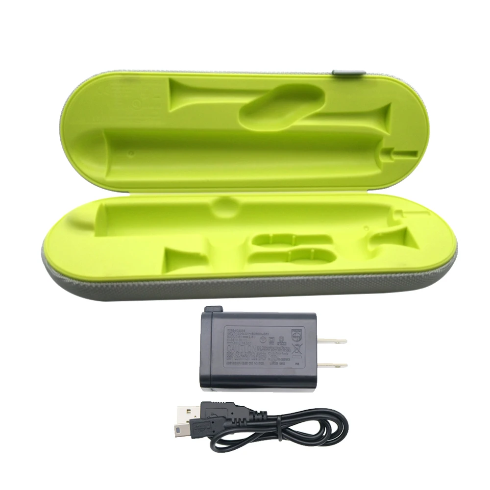 Travel Charger Case USB Charging for Sonicare DiamondClean HX9332 HX9340 HX9350 HX9360 HX9342 HX9382 Toothbrush HX9352