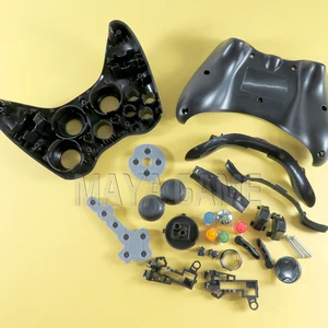 OCGame verdrahtete Controller-Shell-Gehäuse, Cross-Taste, Hülle für Xbox 360, Joystick, Weiß, Schwarz 12 Hauptverkaufsaustausch Xbox 360 White - №11