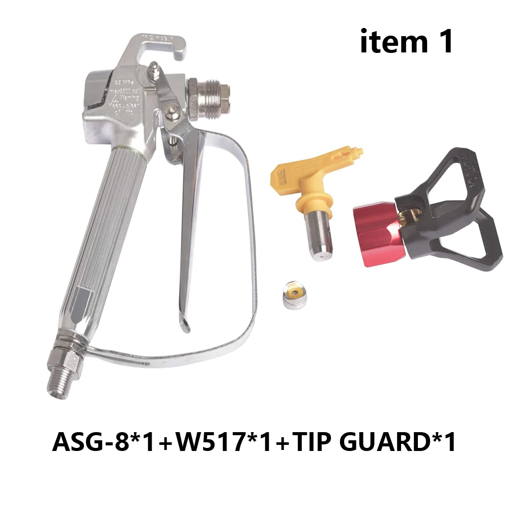 Charhs nuova pistola a spruzzo Airless di alta qualità per spruzzatori di vernice Wagner con punta a spruzzo 517 migliore promozione