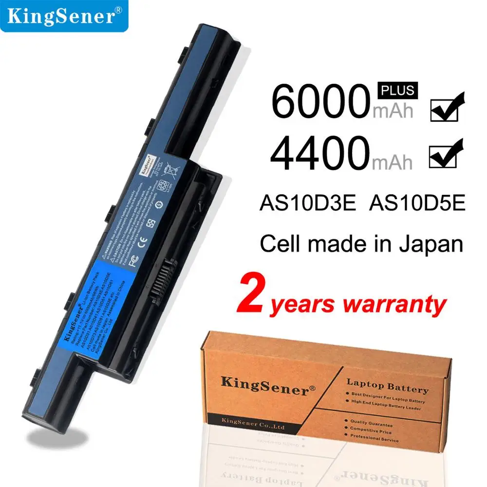 Kingsener Laptop Battery For Acer Aspire V3 5741 5742 5750 5560G 5741G 5750G AS10D31 AS10D51 AS10D61 AS10D71 AS10D75 AS10D81