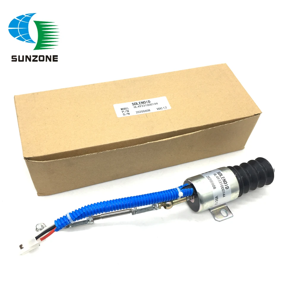 Imagem -05 - Desligamento de Combustível Solenoide Hl49331000144 para Escavadeira Geradora de Ônibus de Motor Diesel 12v de