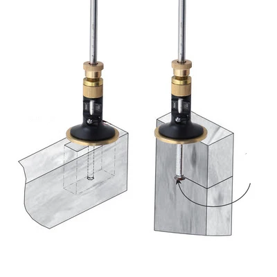 Imagem -05 - Precision European Scriber Ruler Marking Gauge Automatic Alloy Line Scribing Ferramentas de Medição de Profundidade Ajuste Fino