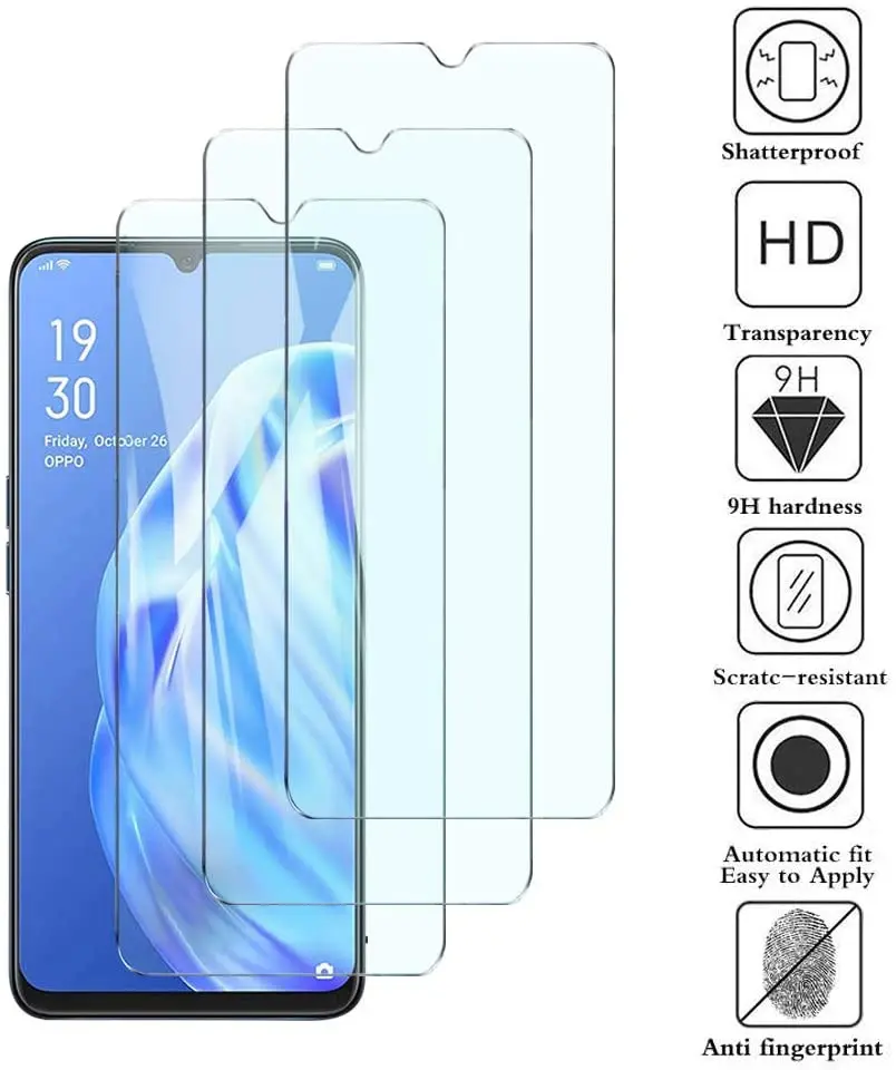 Закаленное стекло для Vivo Y11 2019 Стекло 9H 2.5D защитная пленка Взрывозащищенная прозрачная защитная пленка для ЖК-экрана