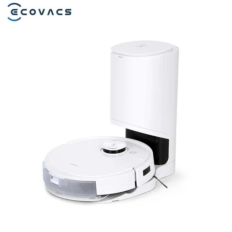 

2021 Original New ECOVACS Deebot T9 Max With Emptying Station Vacuum Cleaner Robot Mobile Fragrance Suction 3000Pa TrueDetect 3D