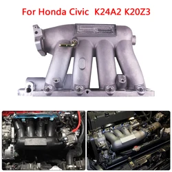 For Honda 06-11 Civic K-Series K24A2 K20Z3 Aluminum Intake Manifold FOR 04-08 Acura TSX