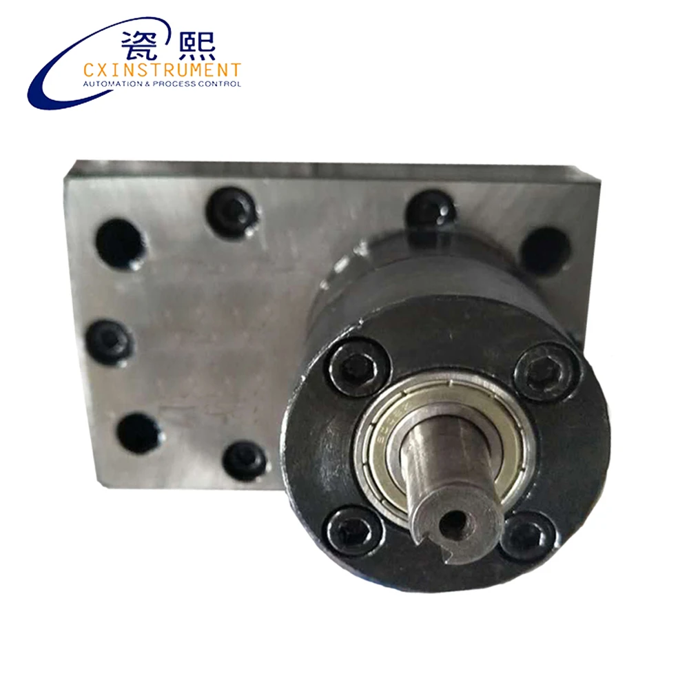 micro stainless steel hot melt glue gear metering pump Customized gear pump 150CC/R Displacement