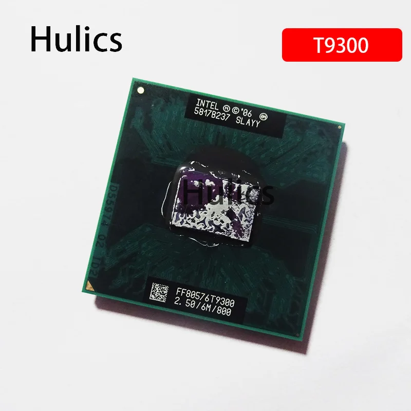 Hulics Used For Intel Core 2 Duo T9300 2.5 GHz 6M 800MHz Processor Socket P SLAYY SLAQG CPU