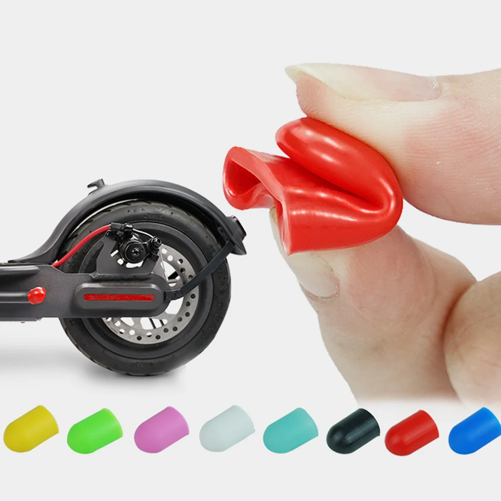 Scooter Silicone Kickstand Foot Support Protect Cover for XIAOMI M365 Pro Max G30 E25 E22 D28 C8 C15 Sccoter Rubber Parts