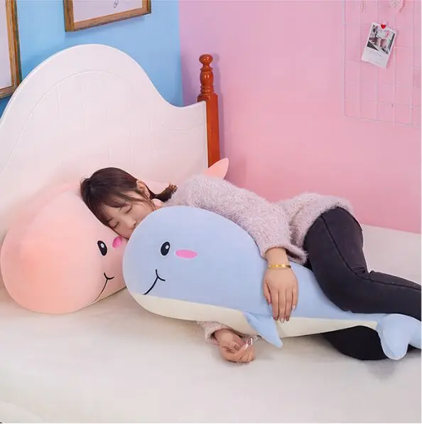 

creative toy cartoon whale soft plush toy lovely whale throw pillow birthday gift w2501