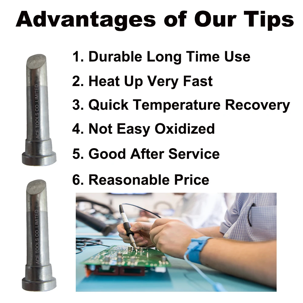 LTDD Soldering Tip Bevel 4.8มม.สำหรับ WELLER WP80 WSP80 WSFP8 WD1000 WD2000 WSD81 WS81 WSF81D8 WS81D5จับเหล็กเชื่อมบิต