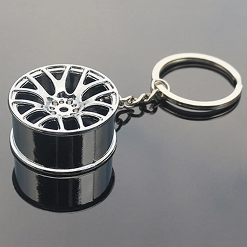 Car Keychain Wheel Tire Styling Creative Car Key Ring Auto Car Key Chain Keyring For BMW Honda Ford Auto Parts Store Gifts New