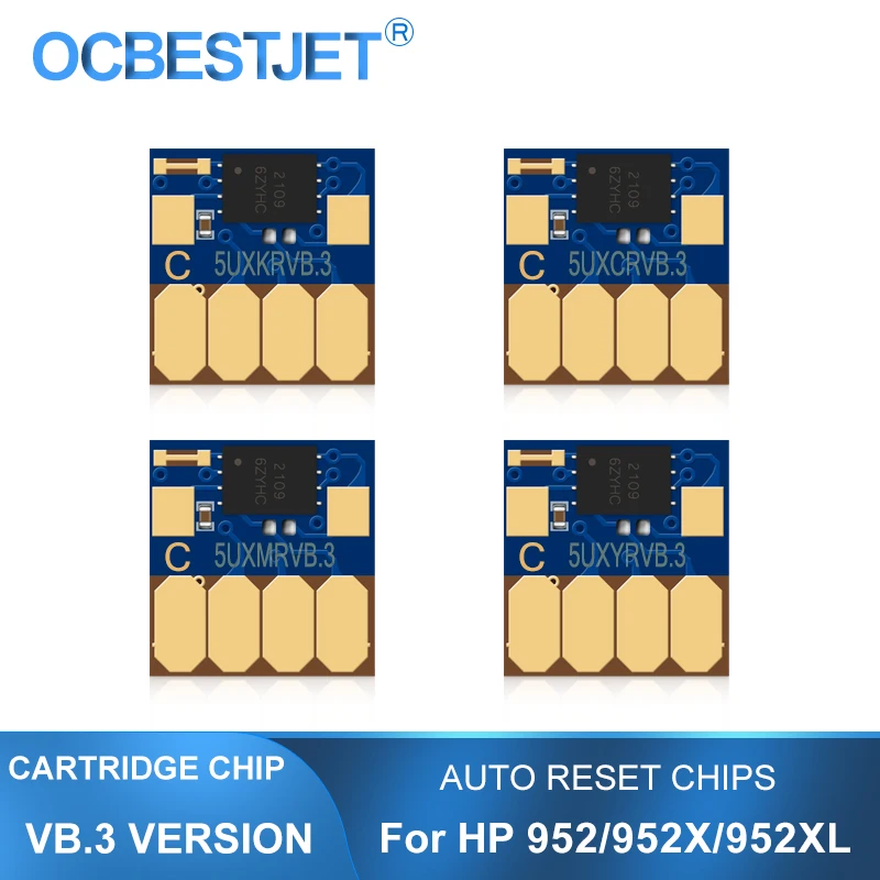 2423A Firmware For HP 952X VB.9 New ARC Chip  952 Auto Reset Chip For HP 7740 8210 8702 8710 8720 8725 8730 8740 Permanent Chip