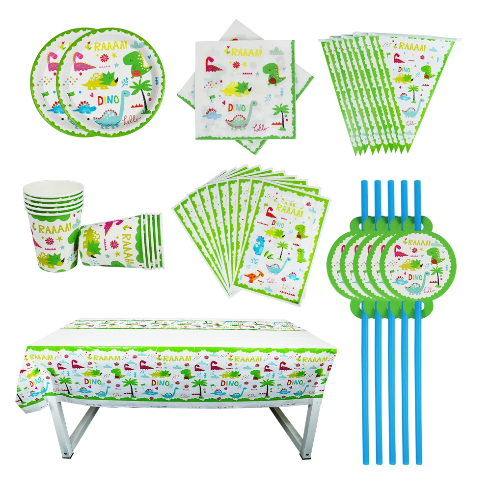 Набор декоративный соломенный в виде динозавра, 40/80/81/100 шт.