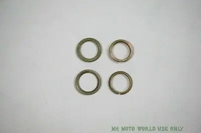 CJ750 32P M1S OHV exhaust nut seals + clamp rings (for 1 pair exhaust pipes)