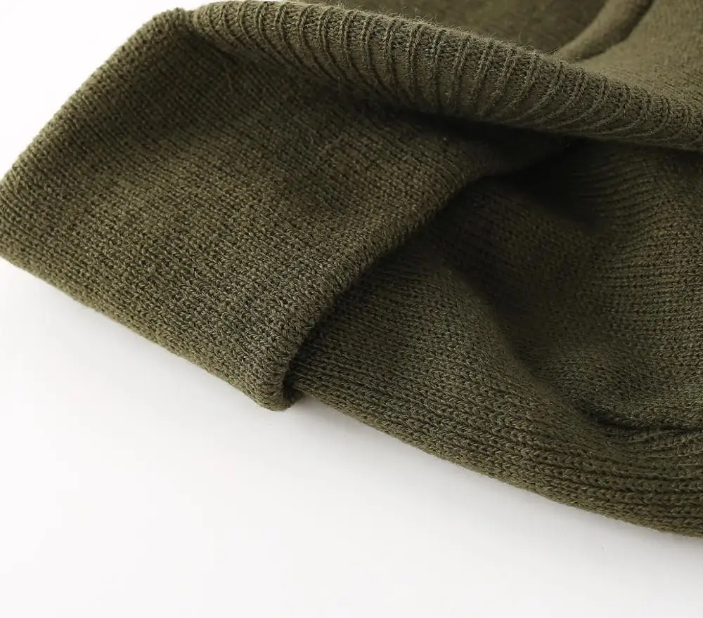 Connectyle Men\'s Fashion Winter Beanie Hat with Brim Warm Double Soft Knit Cuff Beanie Cap Winter Outdoor Accessories