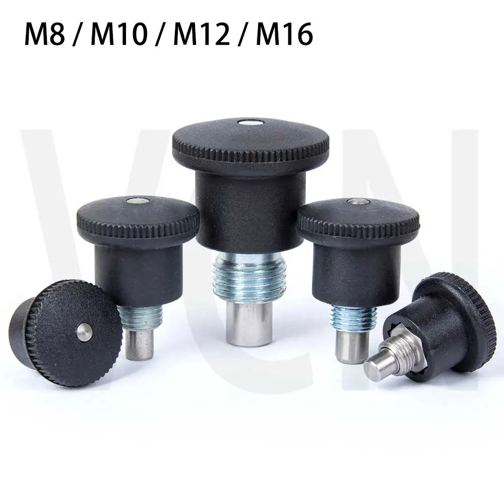 Index plungers Mini Indexes / Index Bolts/ spring dowel /locking screw M8 M10 M12 M16/ Plated OR stainless steel /IN STOCK