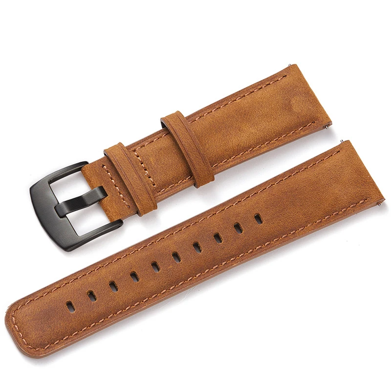 Crazy Horse-Correa de cuero para reloj inteligente Oneplus, pulsera de mano de One Plus, accesorios reemplazables