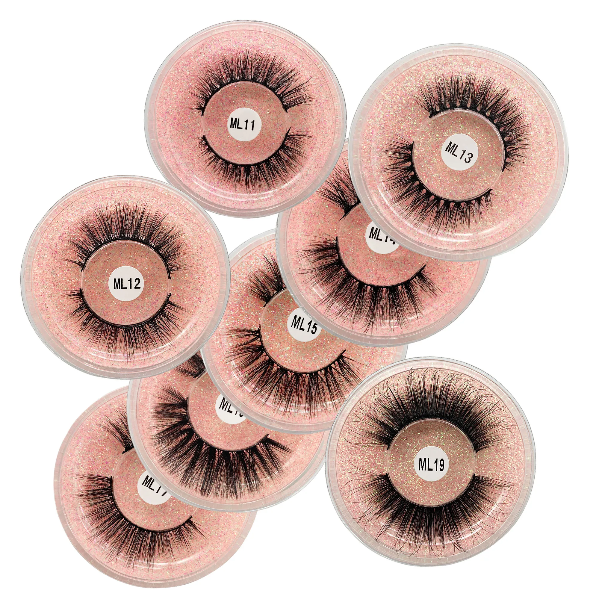 

Mink Lashes Wholesale Eyelashes Natural Wispy Make Up Fake Eyelashes Wholesale Short Mink Lashes colle faux cil