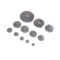 100pcs 3.0 4 4.5 6 7 8 9 10 12 mm Diameter Single Circle Round Shape Metal dome Snap Dome Switch SPST Array switch