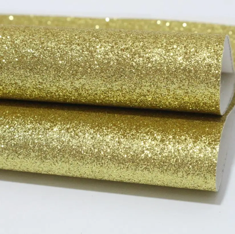 1PC 21CM*29CM A4 Glitter Synthetic Artificial Faux PU Leather Sheet Fabric Diy Bows Craft Supplies