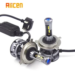 H7 LED car Angel Eyes Lamp LED H11 H8 Lights 9005 HB3 9006 HB4 Mini Projector Lens LED Car Headlight Bulbs 12V 6500k led bulbs