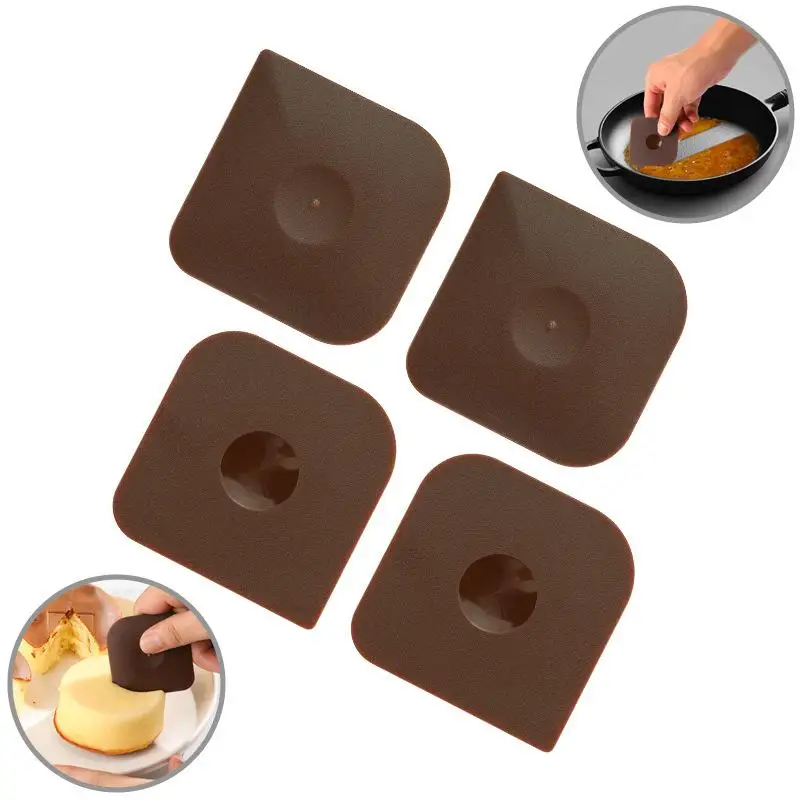 Square Scraper Board for Kitchen Cleaning, Baking Tool, PC Cleaning Board, Outdoor