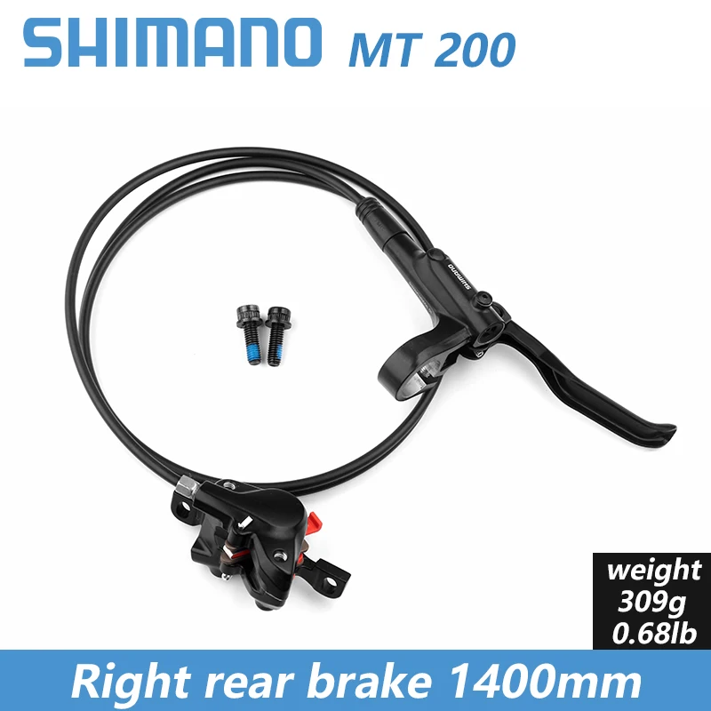 Shimano-Frein à disque hydraulique pour vélo, pièces de vélo VTT, mise à niveau MT315, 800mm, 1350mm, 1450mm, BL MT200