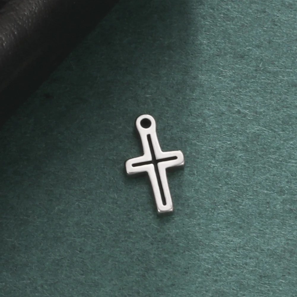 5 Stück/Set Edelstahl-Anhänger für Schmuckherstellung, Mond, Stern, Lebensbaum, Blitz, DIY-Anhänger für Ohrringe, Halsketten, Armbänder – Detail 9