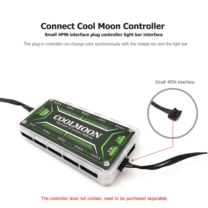 COOLMOON CM-M73S M.2 SSD Heatsink Cooler 2280 ARGB Solid State Disk Radiator