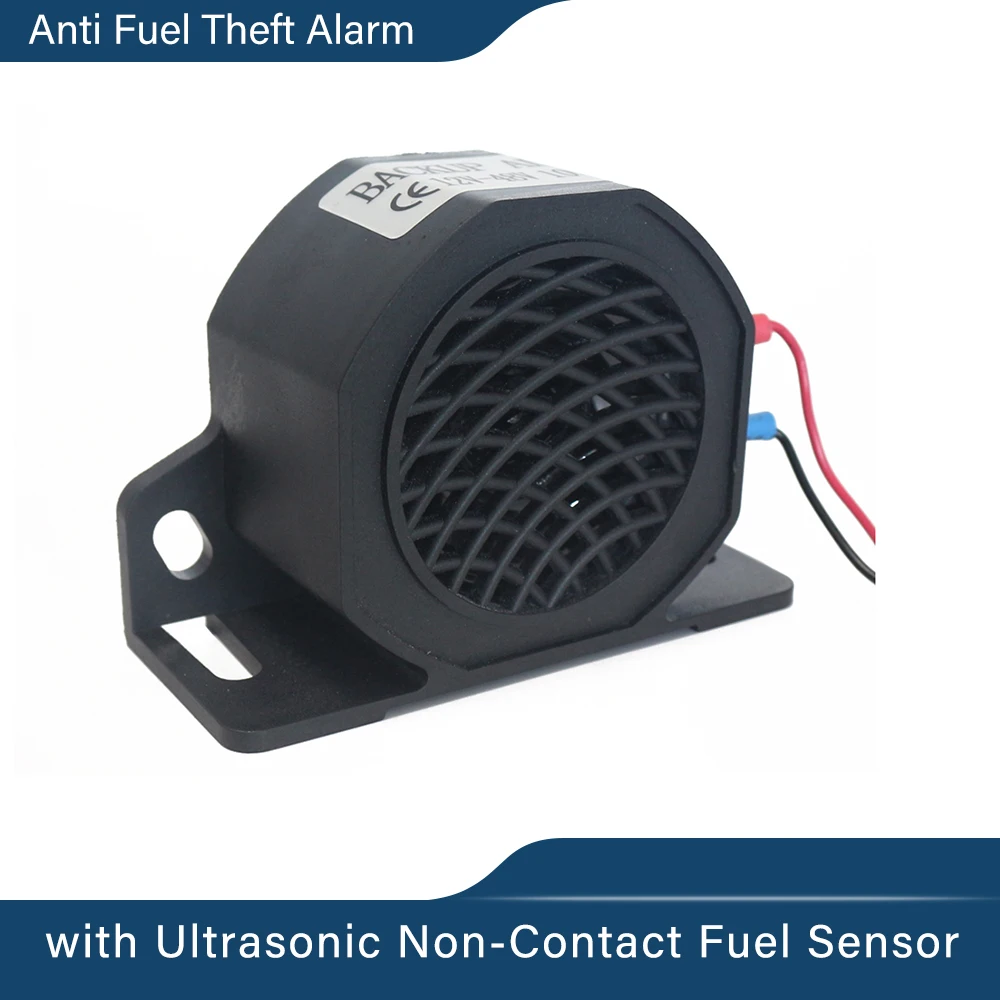 Ultrasonic Fuel Theft Detector Fuel Monitoring System Non-Contact Anti Fuel Theft Alarm for Truck Car Fuel Safe